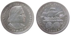 USA - 1893 - 1/2 Dollar  vz