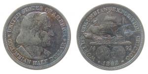 USA - 1893 - 1/2 Dollar  ss