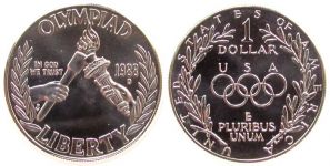 USA - 1988 - 1 Dollar  unc