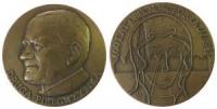 Johannes Paul II - auf seine 2. Pilgerfahrt - 1982 - Medaille  vz