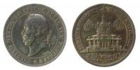 Leipzig - auf das VIII. Deutsche Bundesschießen - 1884 - Medaille  ss