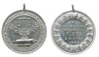 Fürth -auf den Fränkischen Sängertag - 1880 - tragbare Medaille  vz