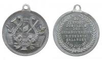 Erlangen -auf das 50jährige Jubiläum des Gesangsvereines Rhenania - 1897 - tragbare Medaille  vz
