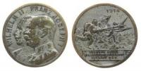 Wilhelm II und Franz Josef I von Österreich - Feldzug gegen Frankreich - Russland - England us.w. - 1914 - Medaille  ss