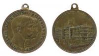 Wilhelm II. (1888-1918) - o.J. - tragbare Medaille  ss