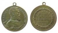 Friedrich III (1831-1888) - Erinnerung an die große Überschwemmung - 1888 - tragbare Medaille  ss