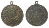 Bismarck (1815-1898) - auf seinen 70. Geburtstag - 1885 - tragbare Medaille  ss