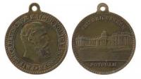 Friedrich Kaiser König von Preussen - o.J. - tragbare Medaille  vz