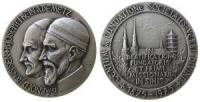 Freinademetz Josef (1852-1908) und Janssen Arnold - auf die Seligsprechung - 1975 - Medaille  stgl