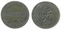 München - auf das VII. Allgemeine Deutsche Turnfest - 1889 - Medaille  ss-vz