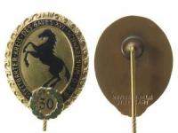 Hannover - 50-jährige Jubelfeier den Siegern von Waterloo - 1865 - Medaille  ss