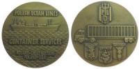 Polnische Ozeanlinie - Container Service - o.J. - Medaille  vz