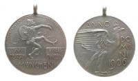 München - auf das XV. Bundesschiessen - 1906 - Medaille  ss+