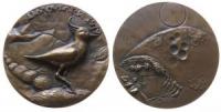Dänemark - Flora und Fauna - 1979 - Medaille  stgl