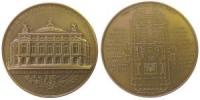 Paris - Erinnerung auf die Einweihung der Nationalen Musikakademie im Jahr 1875 - o.J. - Medaille  vz-stgl