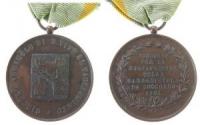 San Vito al Tagliamento - auf den Zuckerrübenanbauwettbewerb - 1901 - tragbare Medaille  vz