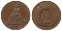 Berlin - auf die Ausstellung Deutscher Erwerbserzeugnisse in Berlin - 1844 - Medaille  vz