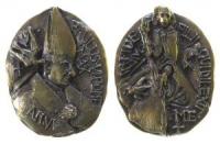 Paul VI (1963-1978) - auf die Zunahme der Priesterberufungen - 1968 / 69 - Medaille  vz-stgl