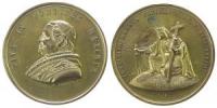 Pius IX (1846-78) - auf den Beginn des 1. Vatikanischen Konzils - 1868 - Medaille  fast vz