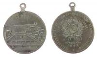 Basel - auf 500 Jahre Vereinigung von Groß- und Klein-Basel - 1892 - tragbare Medaille  ss+