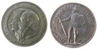 Luitpold (1886-1912) - auf das Feuerschießen zur 100 Jahrfeier des Oktoberfestes - 1910 - Medaille  vz