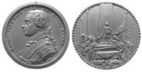 Moritz von Sachsen (1696-1750) Marschall - auf seinen Tod - 1750 - Medaille  ss