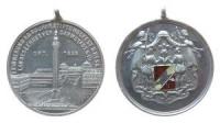 Darmstadt - auf das 60. Stiftungsfest der Landeslehrervereinigung - 1928 - tragbare Medaille  vz-stgl