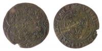 Lilienwappen unter Krone - o.J. 1380 - 1422 - Rechenpfennig  ss
