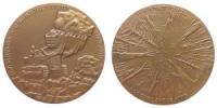 Jüdischer Nationalfonds - auf das 70. Gründungsjahr - 1971 - Medaille  vz-stgl
