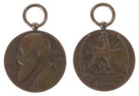 Friedrich I (1852-1907) - 1902 - tragbare Medaille  ss