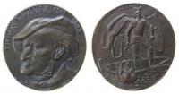 Wagner Richard (1813-1883) - auf seinen 100. Todestag - 1983 - Medaille  gußfrisch