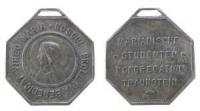 München - auf die Marianische Studenten-Kongregation - o.J. - tragbare Medaille  ss