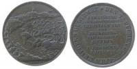 Eckernförde - auf das Seegefecht am 5. April - 1849 - Medaille  fast vz