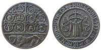 München - auf die bayrische Gewerbeschau in München - 1912 - Medaille  vz