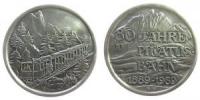 Pilatusbahn- auf den 80. Jahrestag - 1969 - Medaille  vz