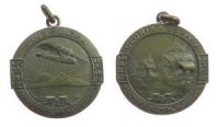 Auf den ersten Spanien - Amerika Flug - 1926 - tragbare Medaille  vz