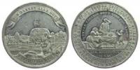 Halle (Sachsen) - auf die Teuerung und den Erntesegen - 1847 - Medaille  gutes ss