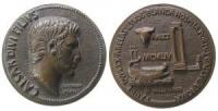 Caesar Divi Filius - Arles - auf den 2000. Jahrestag der Gründung - 1954 - Medaille  vz-stgl