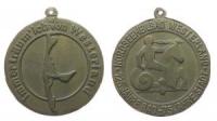 Westerland - 125 Jahre Nordseeheilbad - o.J. - tragbare Medaille  ss+