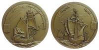 Alaska - auf den 260. Jahrestag der Entdeckung durch russische seefahrer - 1992 - Medaille  vz-stgl
