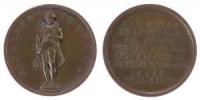 Paris - auf die neuerliche Aufstellung der Statue Napoleons auf den Platz Vendome - 1833 - Medaille  vz