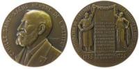 Saint-Saëns Camille (1835-1921) - auf seinen 100. Geburtstag - 1937 - Medaille  vz