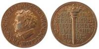 Franz-Peter Schubert (1797-1828) - auf seinen 100. Todestag - 1928 - Medaille  vz