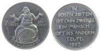 Dresden - auf die Wucherer - 1923 - Medaille  ss