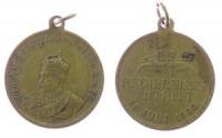 Wilhelm II (1888-1918) - auf den Regierungsantritt - 1888 - tragbare Medaille  ss
