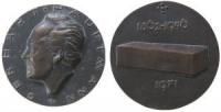Hauptmann Gerhart (1862-1946) - Schriftsteller und Dramatiker - 1971 - Medaille  vz