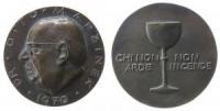 Marzinek Otto Dr. (1912-1986) - Richter und Medaillensammler - 1970 - Medaille  vz