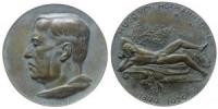 Hofmannsthal Hugo (1874 - 1929) - auf seinen Tod - 1929 - Medaille  vz