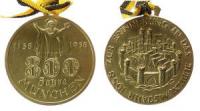Hindenburg Paul von - auf seinen 80. Geburtstag - 1927 - Medaille  vz