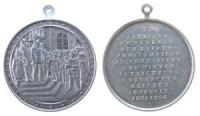 Wilhelm II. (1888-1918) - Kaiserproklamation - 1896 - tragbare Medaille  vz